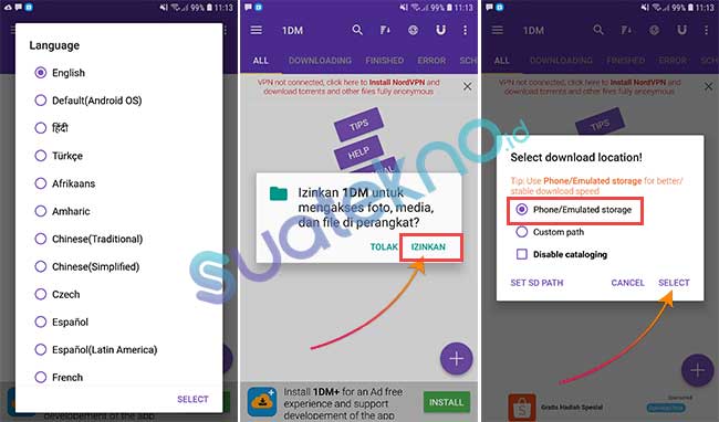 Cara Menggunakan IDM di Android