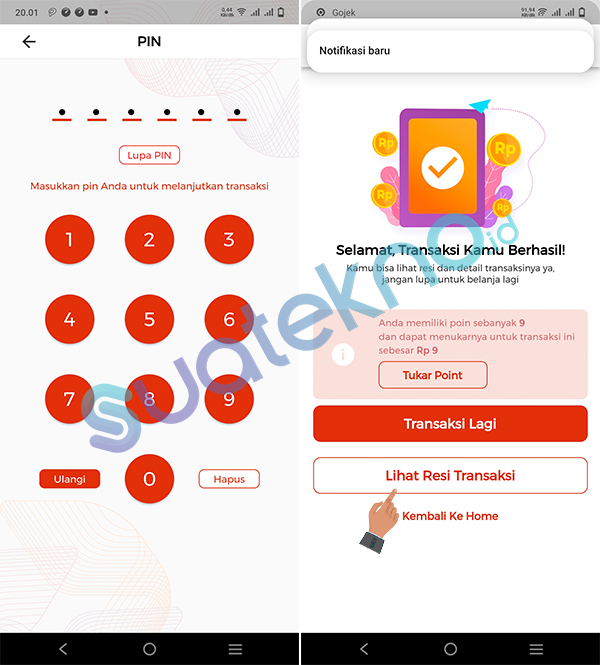 cara top up dana, linkaja, ovo, gopay, shopeepay dengan pospay