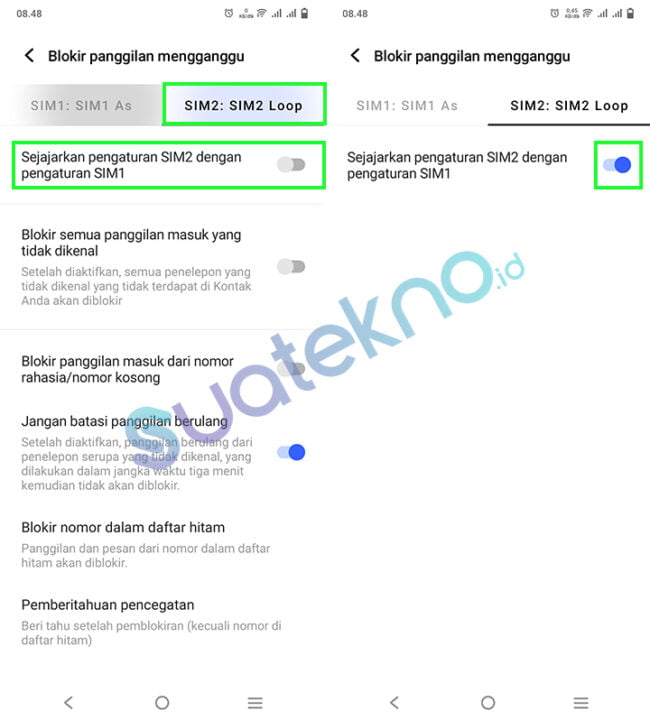 Cara Agar Nomor Tidak Dikenal Tidak Bisa Menelpon Kita Di Android