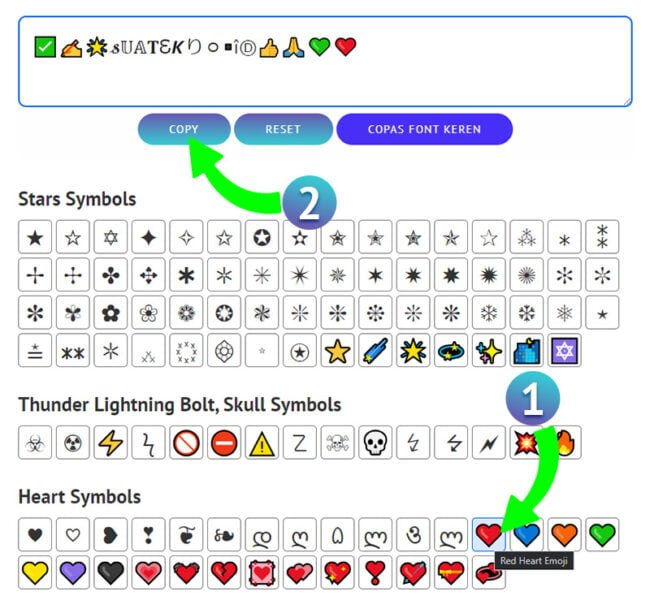 Symbol generator