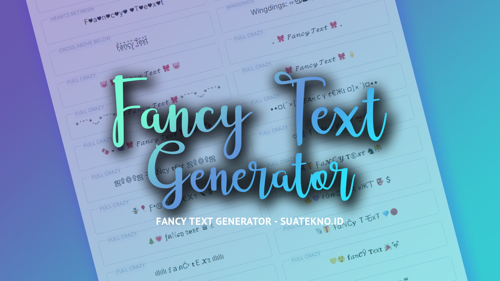 Fancy generator